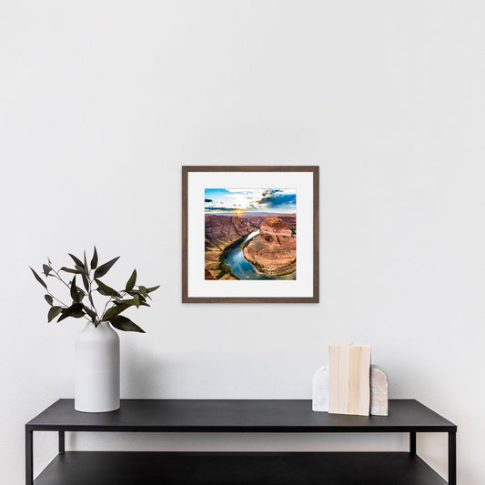Horseshoe Bend Starburst Square