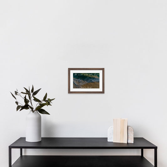 Joshua 24:15 Laguna Aerial - Frey Wall Art