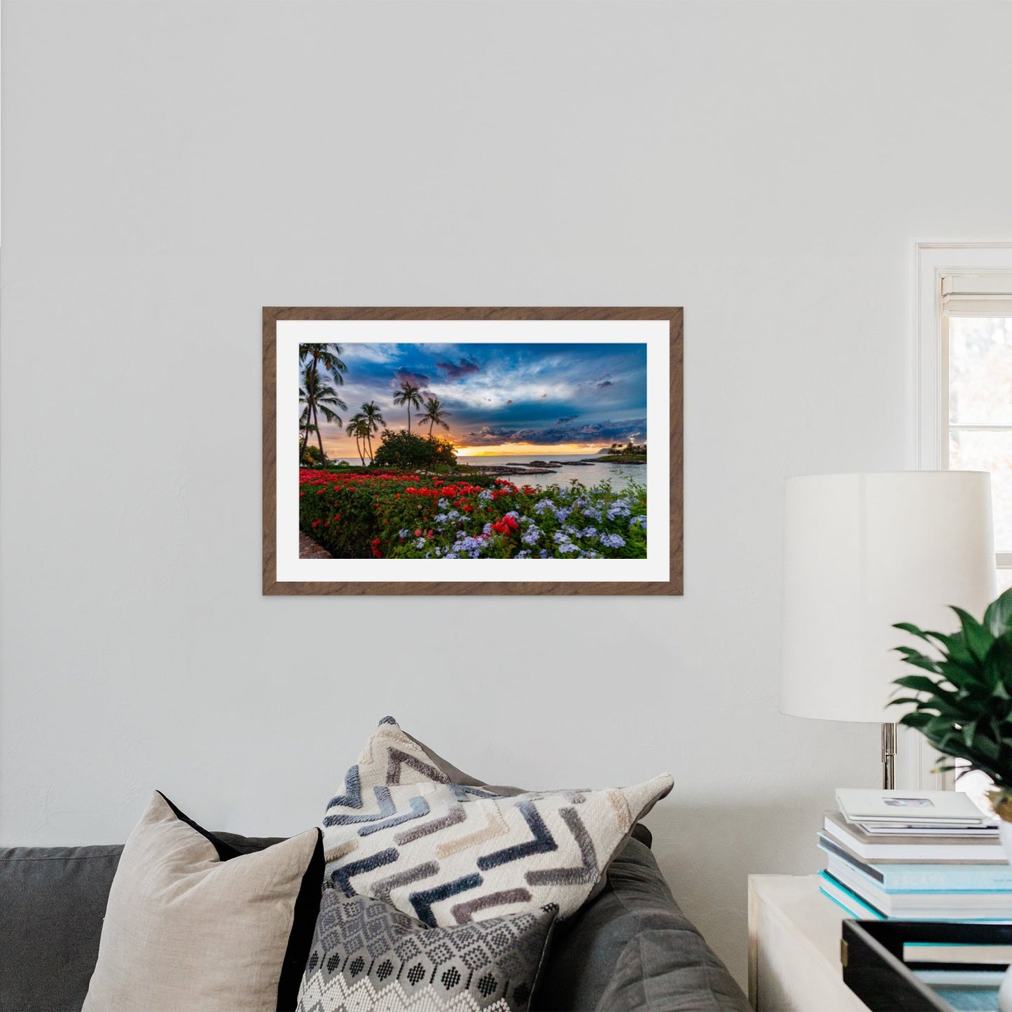 Oahu Bay Sunset - Frey Wall Art