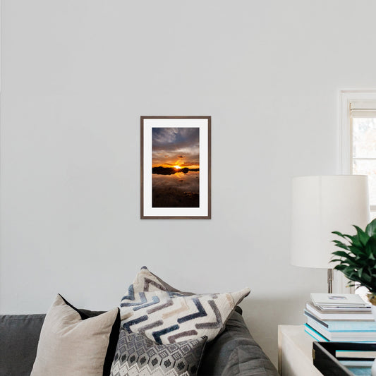 Oahu Hawaii Sunset Vertical - Frey Wall Art