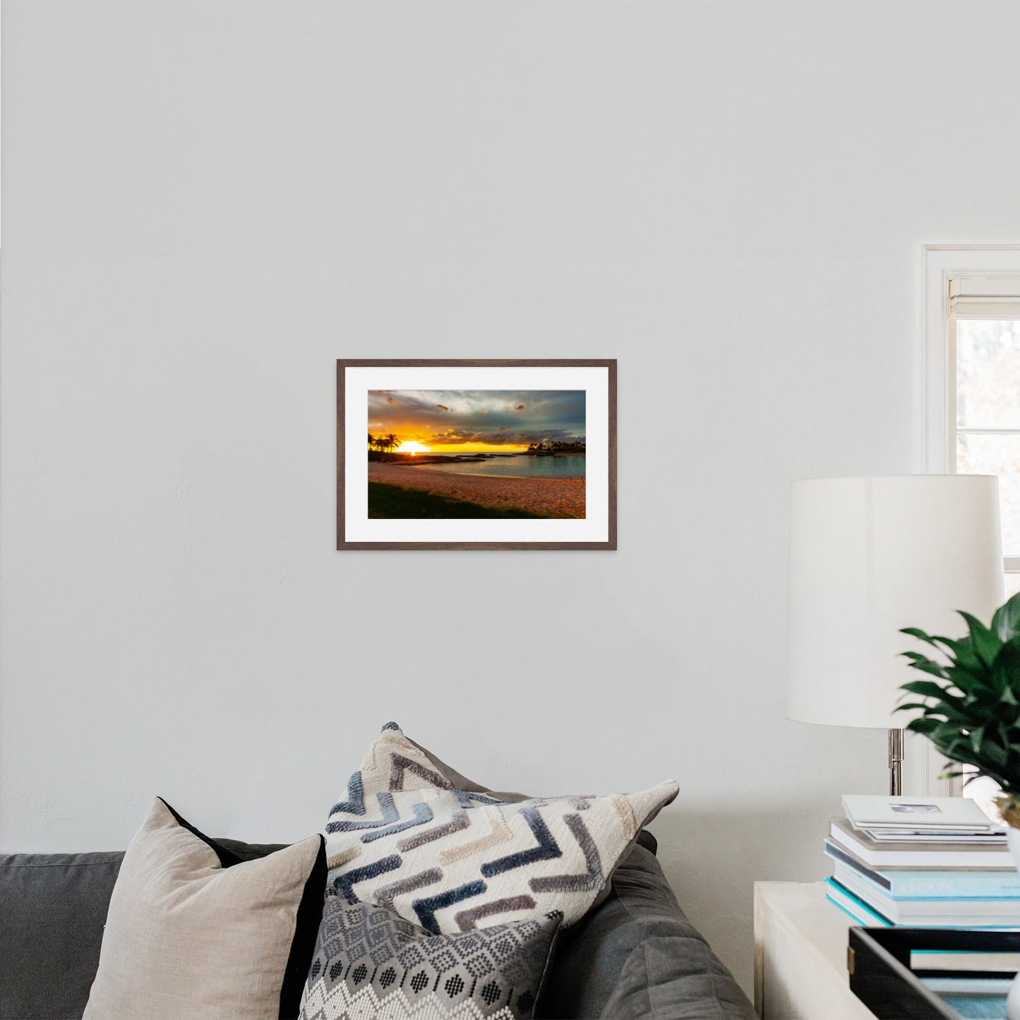 Oahu Tropical Sunset - Frey Wall Art