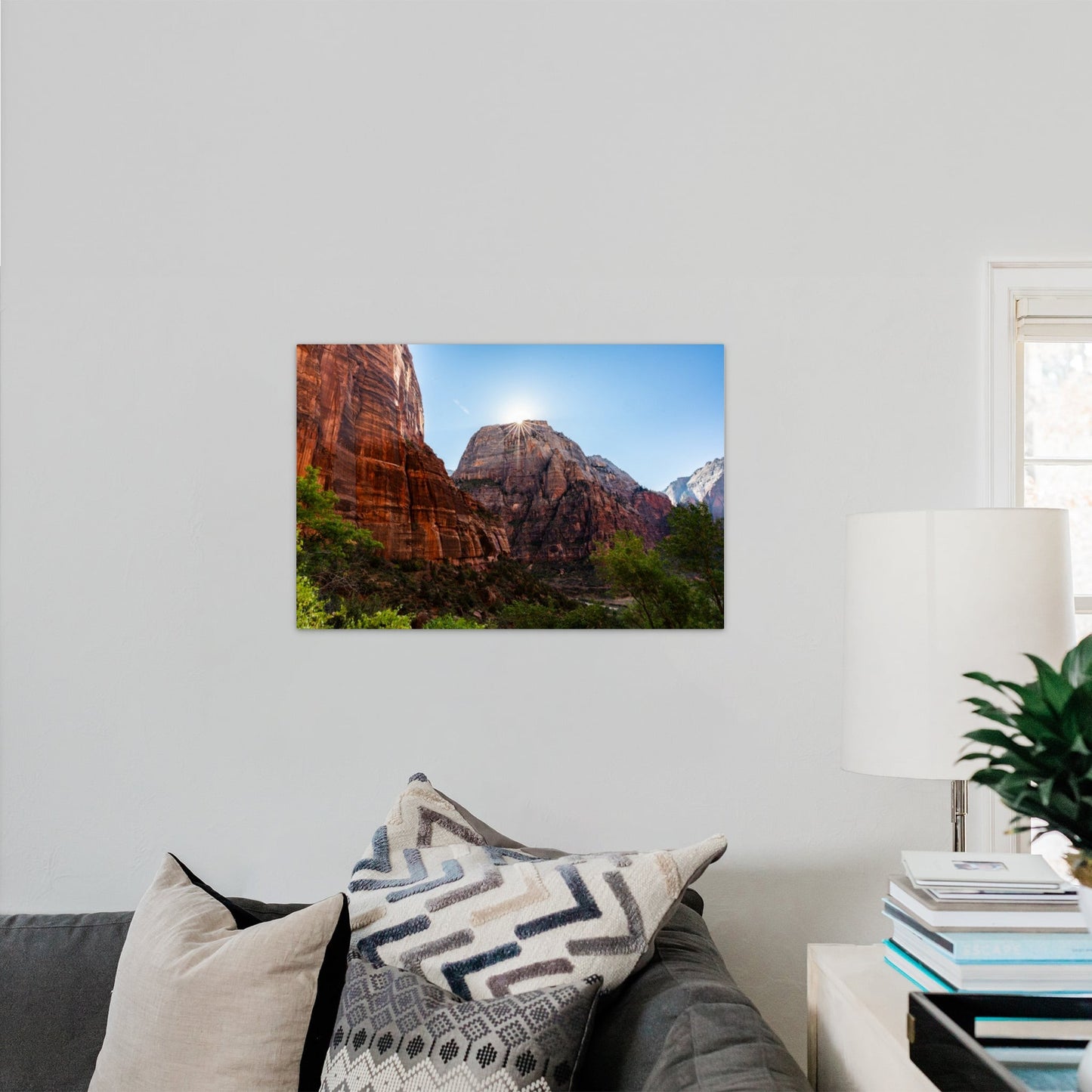 Zion National Park Starburst - Frey Wall Art
