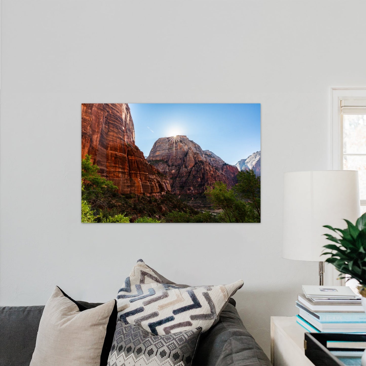 Zion National Park Starburst - Frey Wall Art