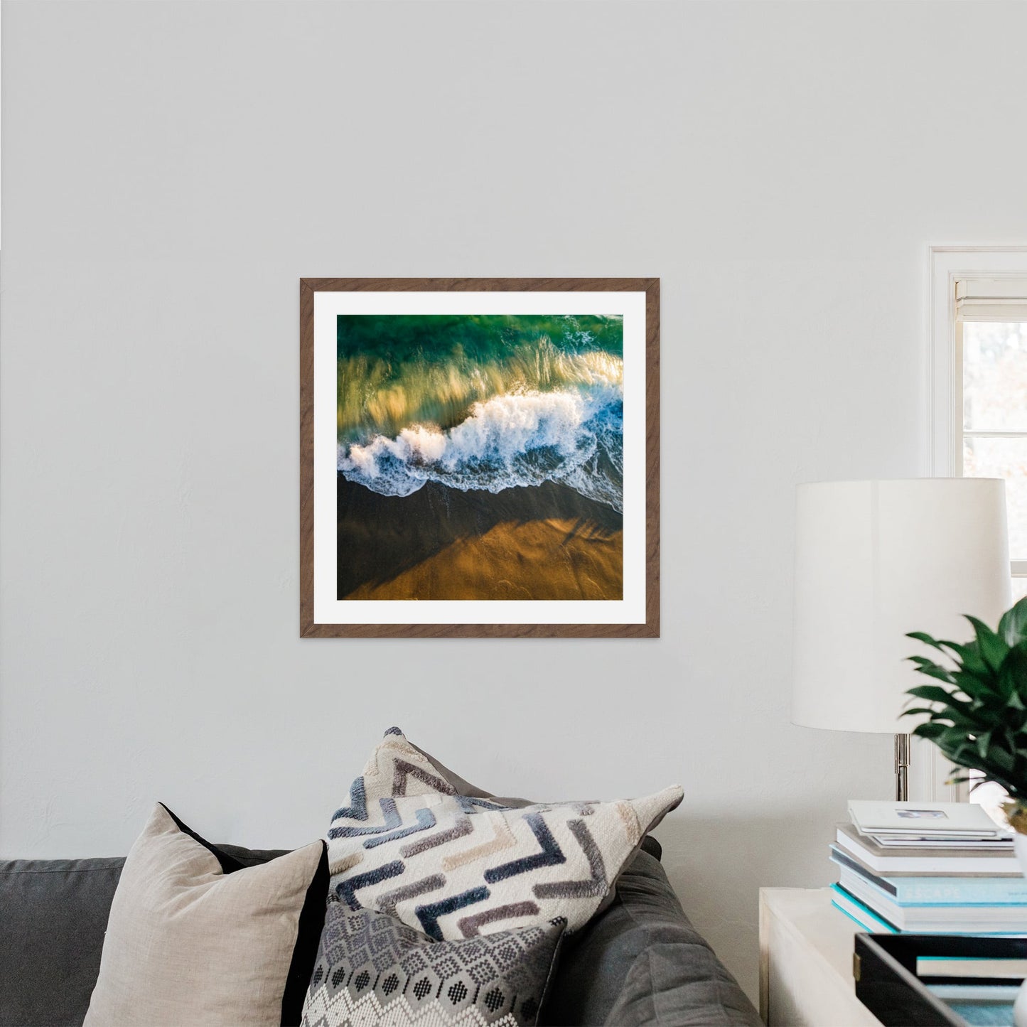 Wave Crash Aerial Square