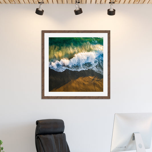 Wave Crash Aerial Square