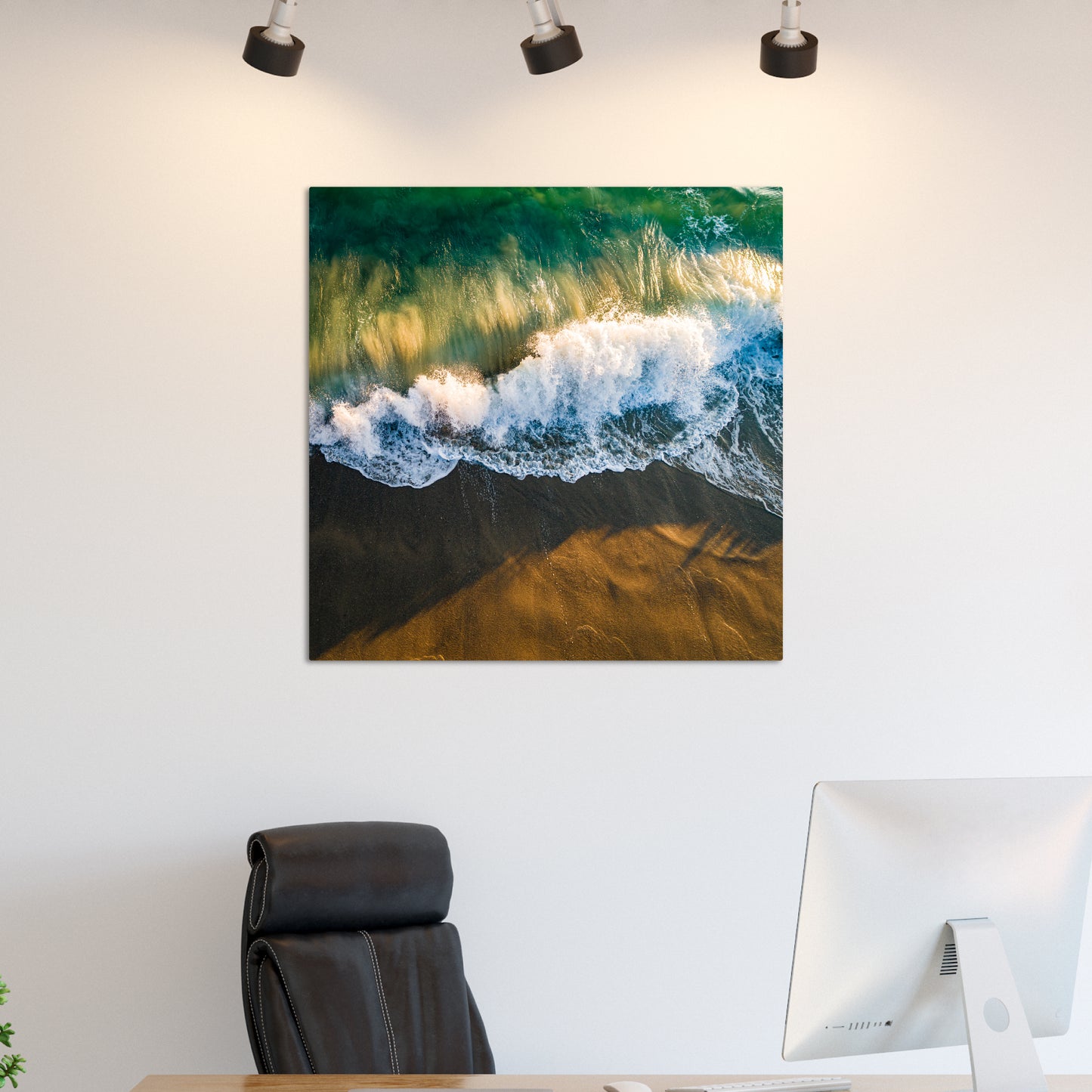 Wave Crash Aerial Square
