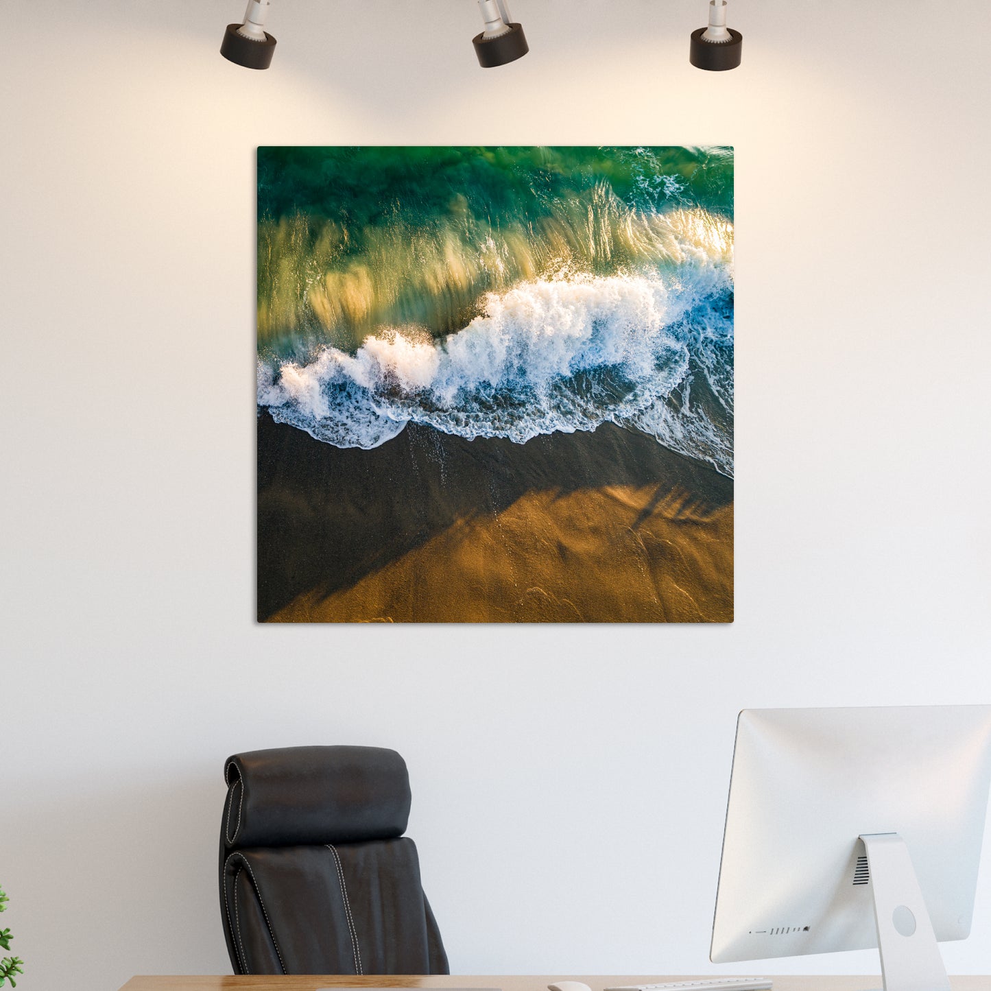 Wave Crash Aerial Square