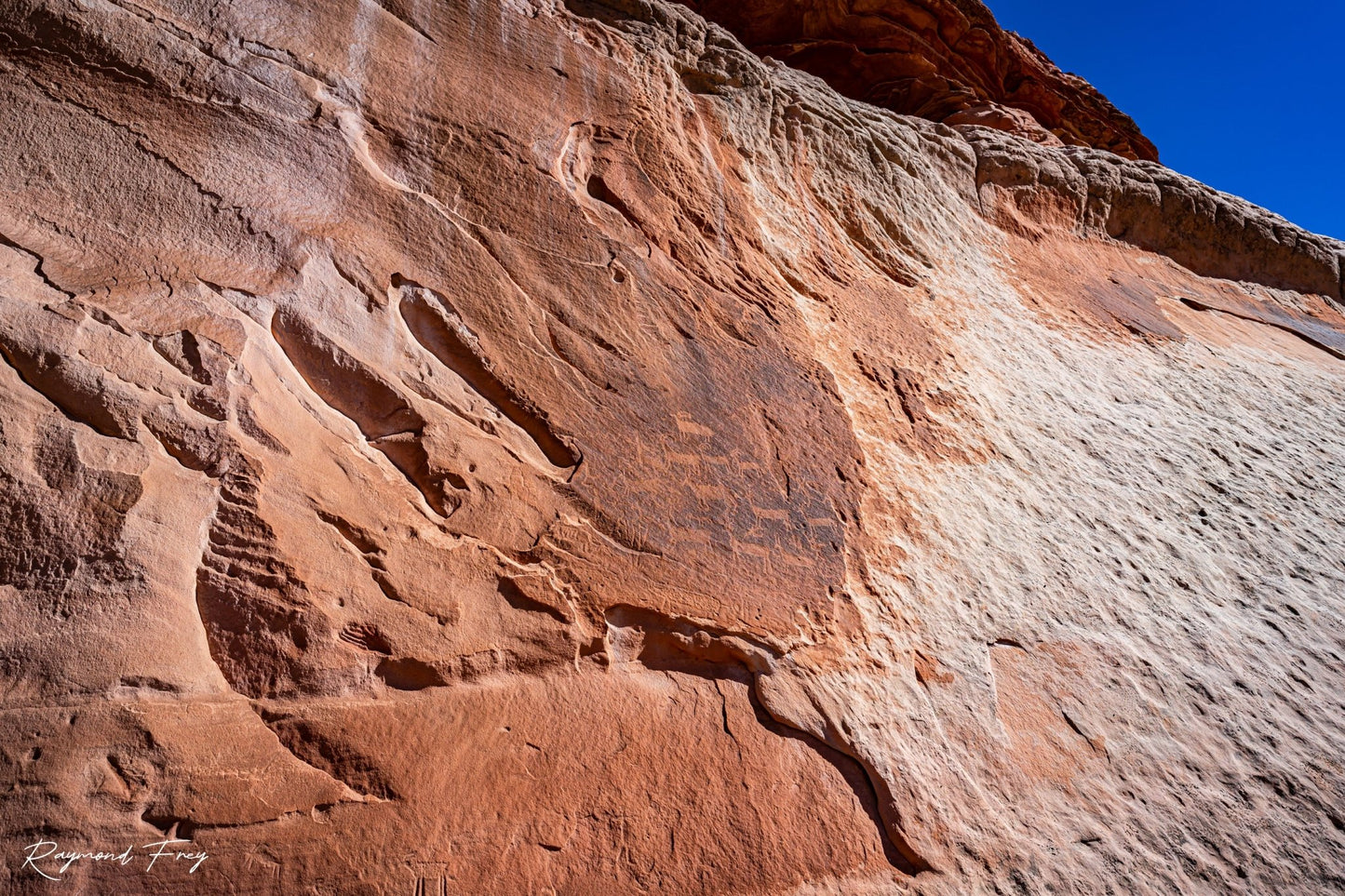 Arizona Ancient Pictographs Fine Art Photography Print - Frey Wall Art