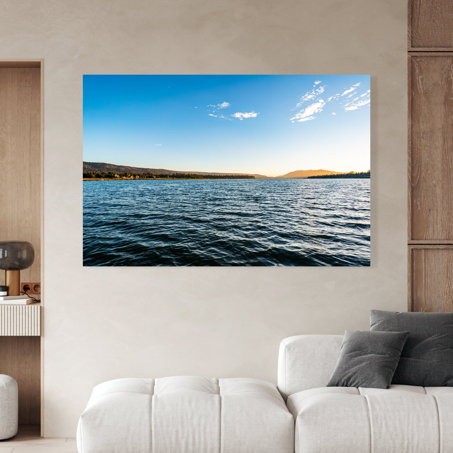 Big Bear Lake Golden Hour Fine Art Photography Print - Frey Wall Art