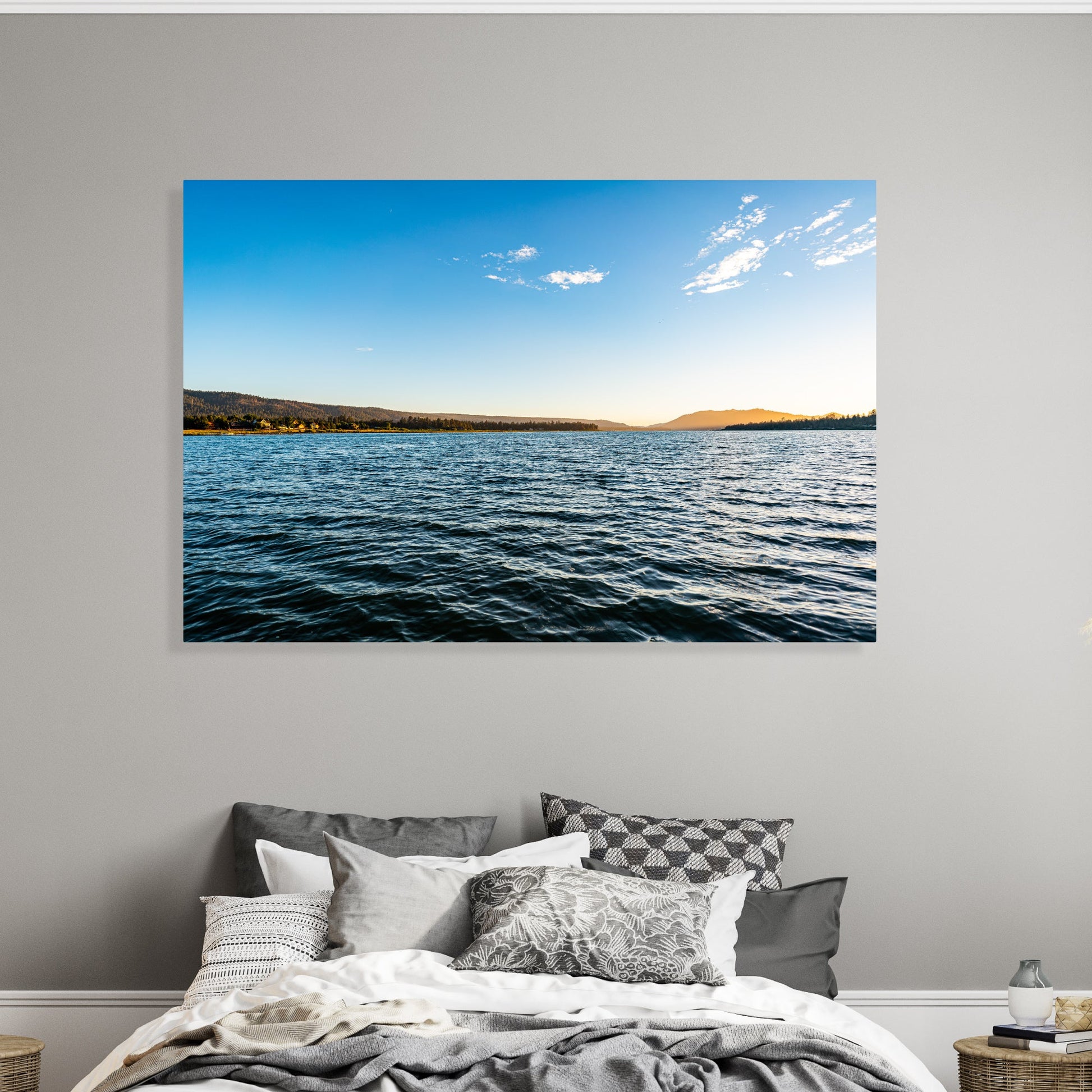 Big Bear Lake Golden Hour Fine Art Photography Print - Frey Wall Art