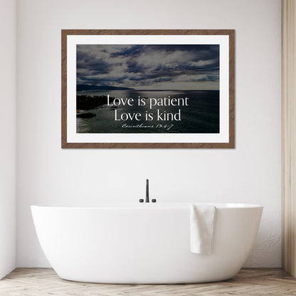 Corinthians 13:4 - 7 North Shore - Frey Wall Art