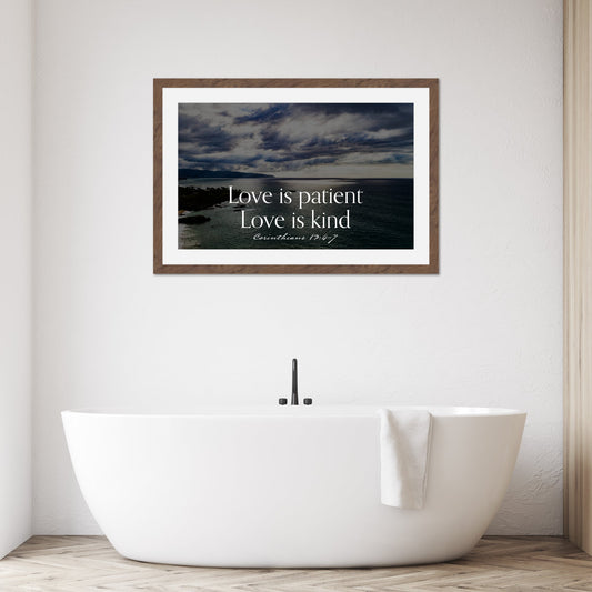 Corinthians 13:4 - 7 North Shore - Frey Wall Art