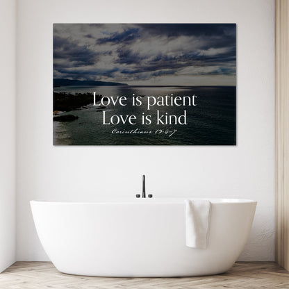Corinthians 13:4 - 7 North Shore - Frey Wall Art