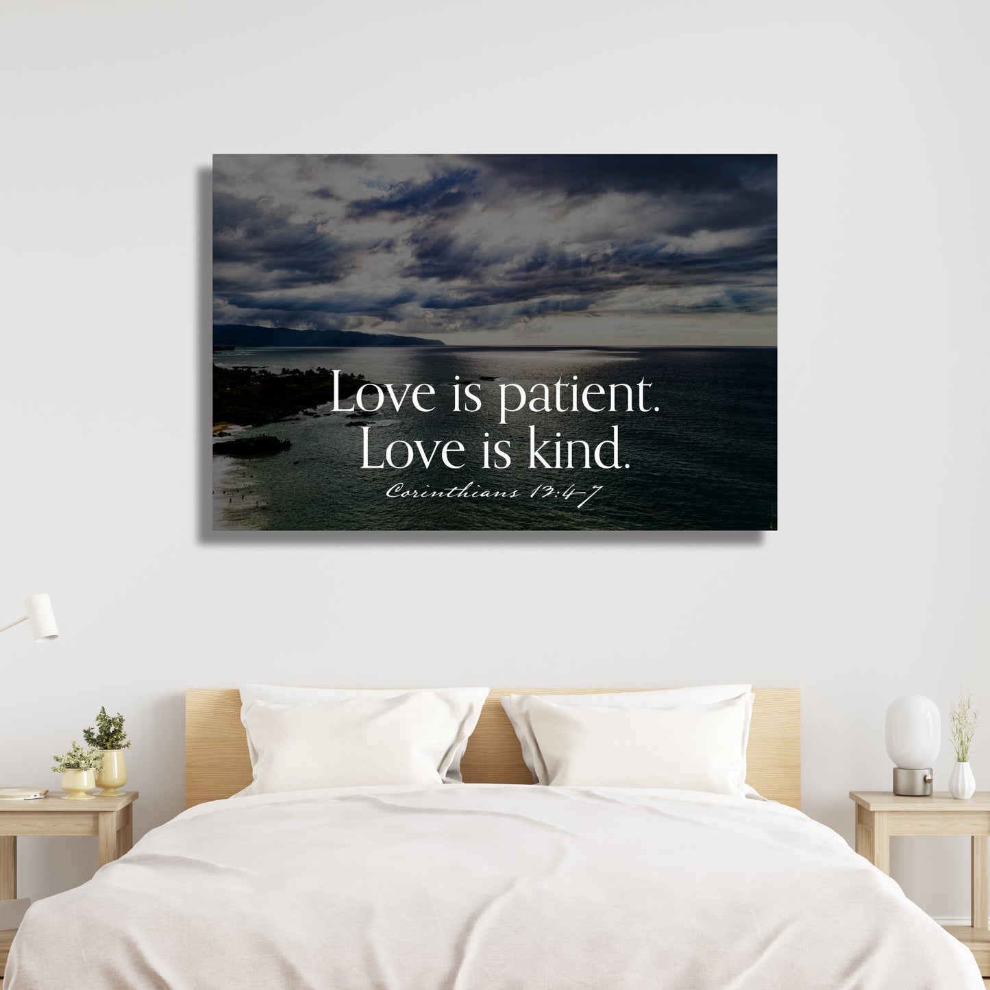 Corinthians 13:4 - 7 North Shore Fine Art Print - Frey Wall Art