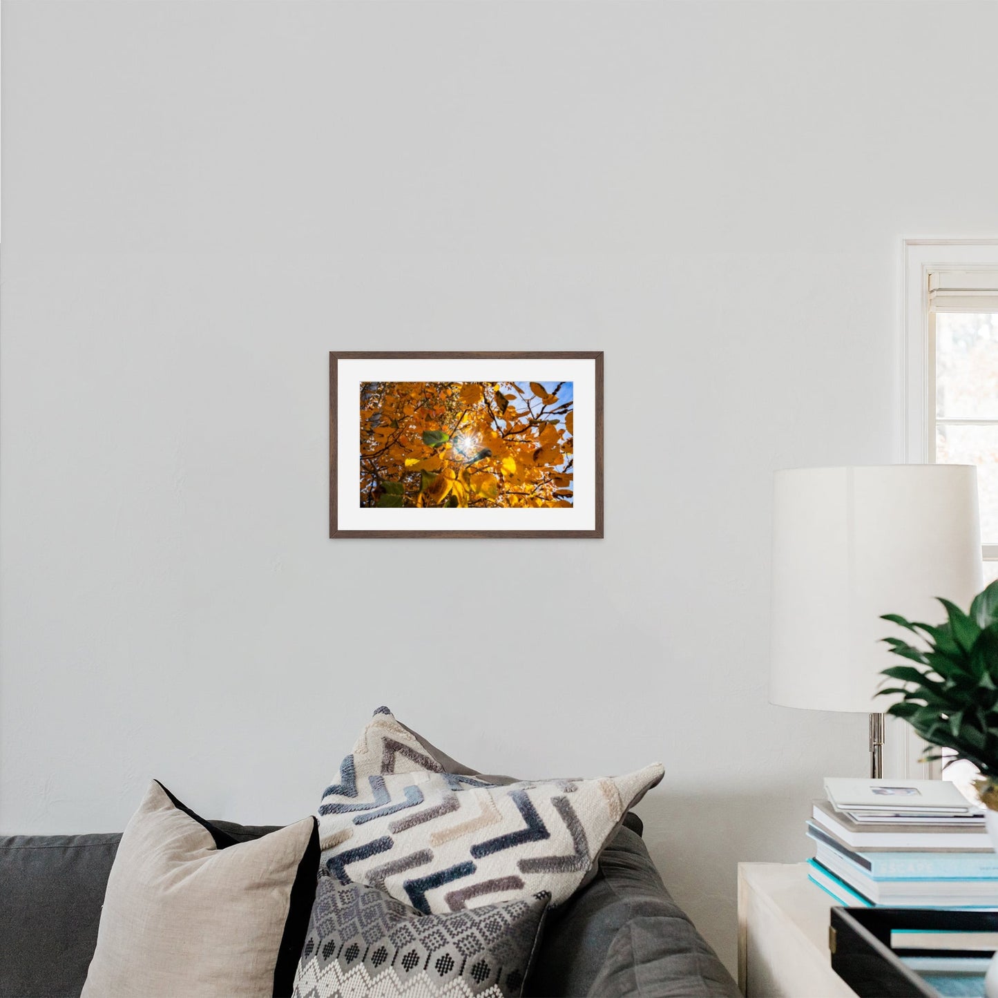 Fall Foliage Starburst - Frey Wall Art