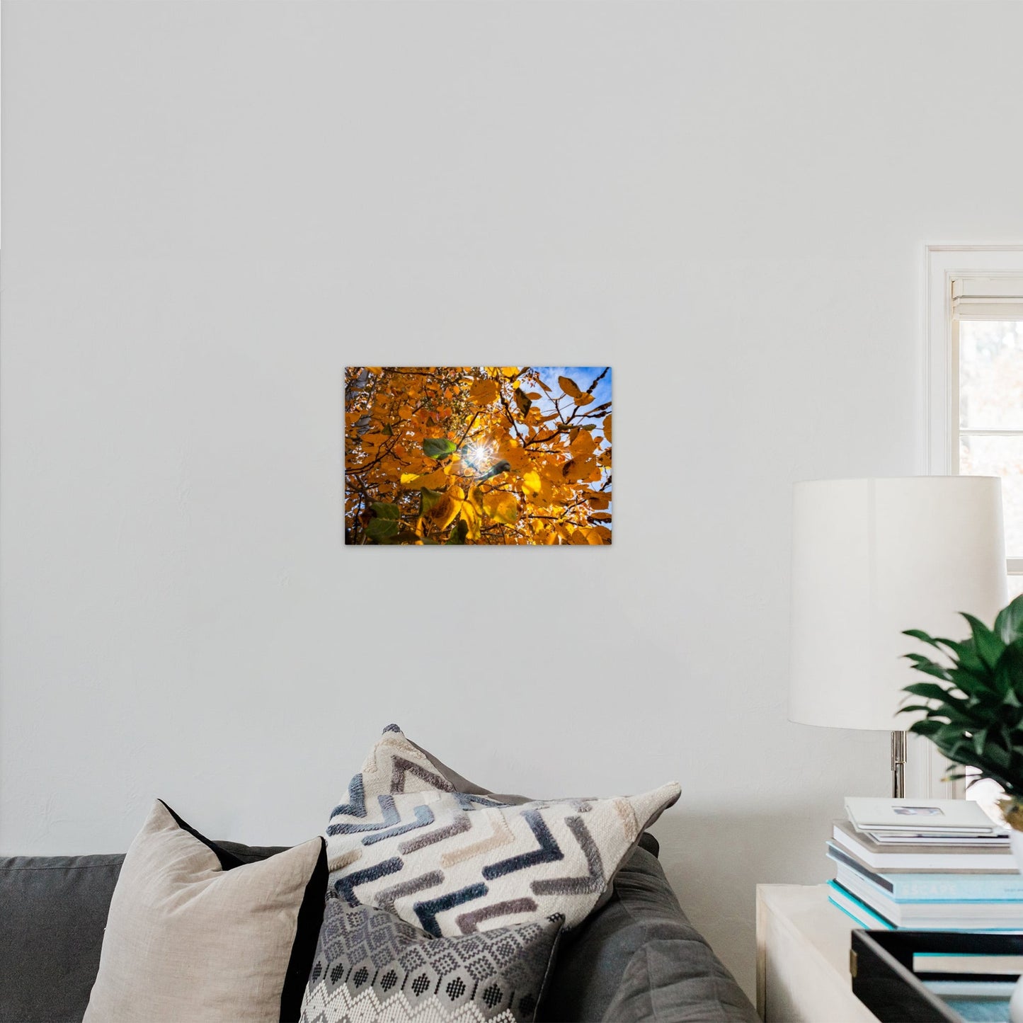 Fall Foliage Starburst - Frey Wall Art