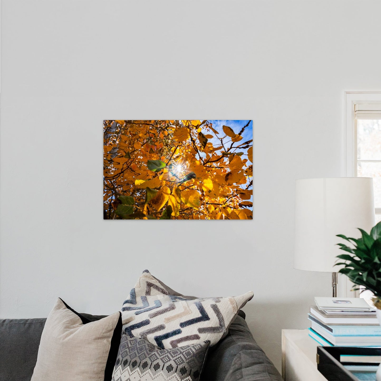 Fall Foliage Starburst - Frey Wall Art