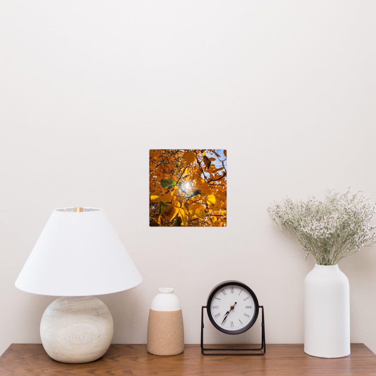 Fall Foliage Starburst Square - Frey Wall Art