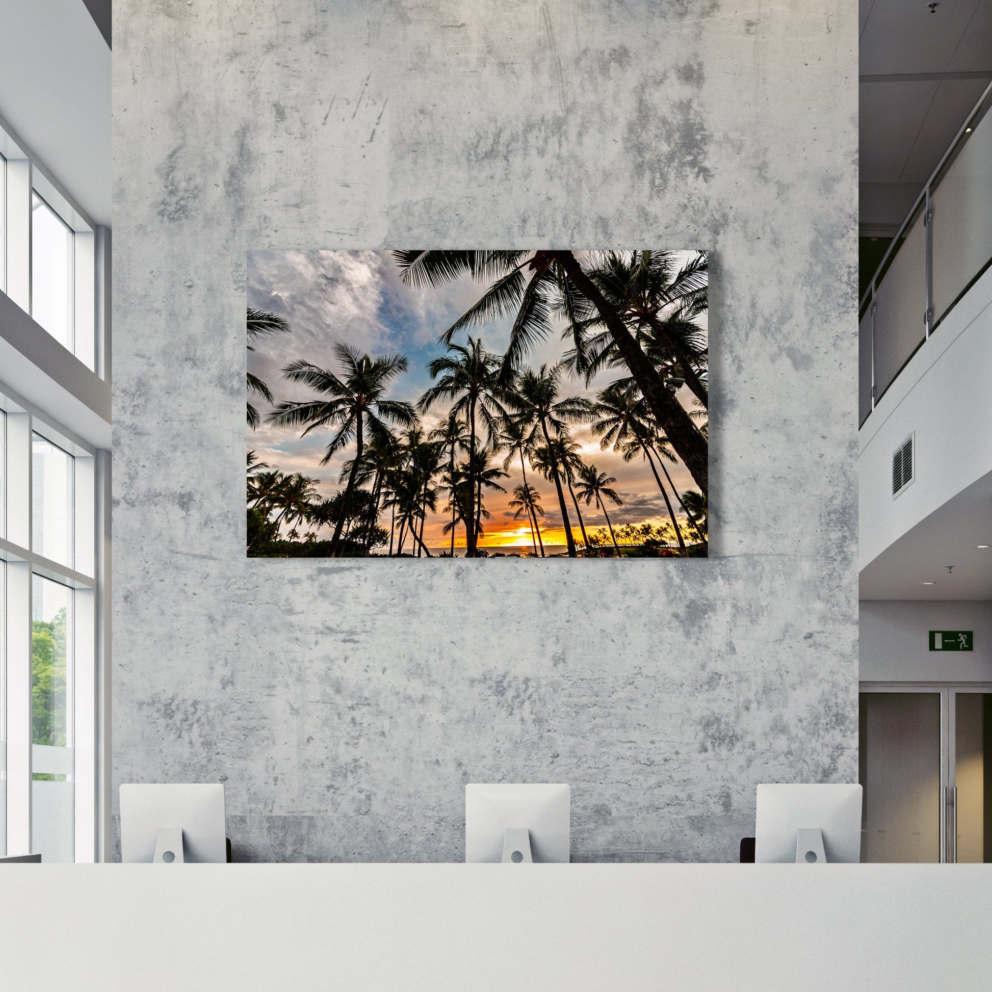 Hawaii Resort Palms Fine Art Photography Print - Frey Wall Art