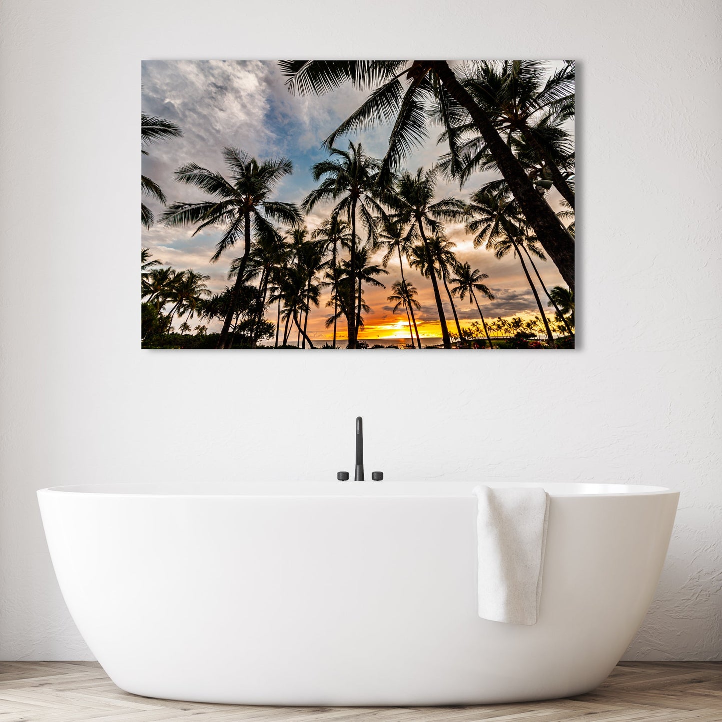 Hawaii Resort Palms Fine Art Photography Print - Frey Wall Art