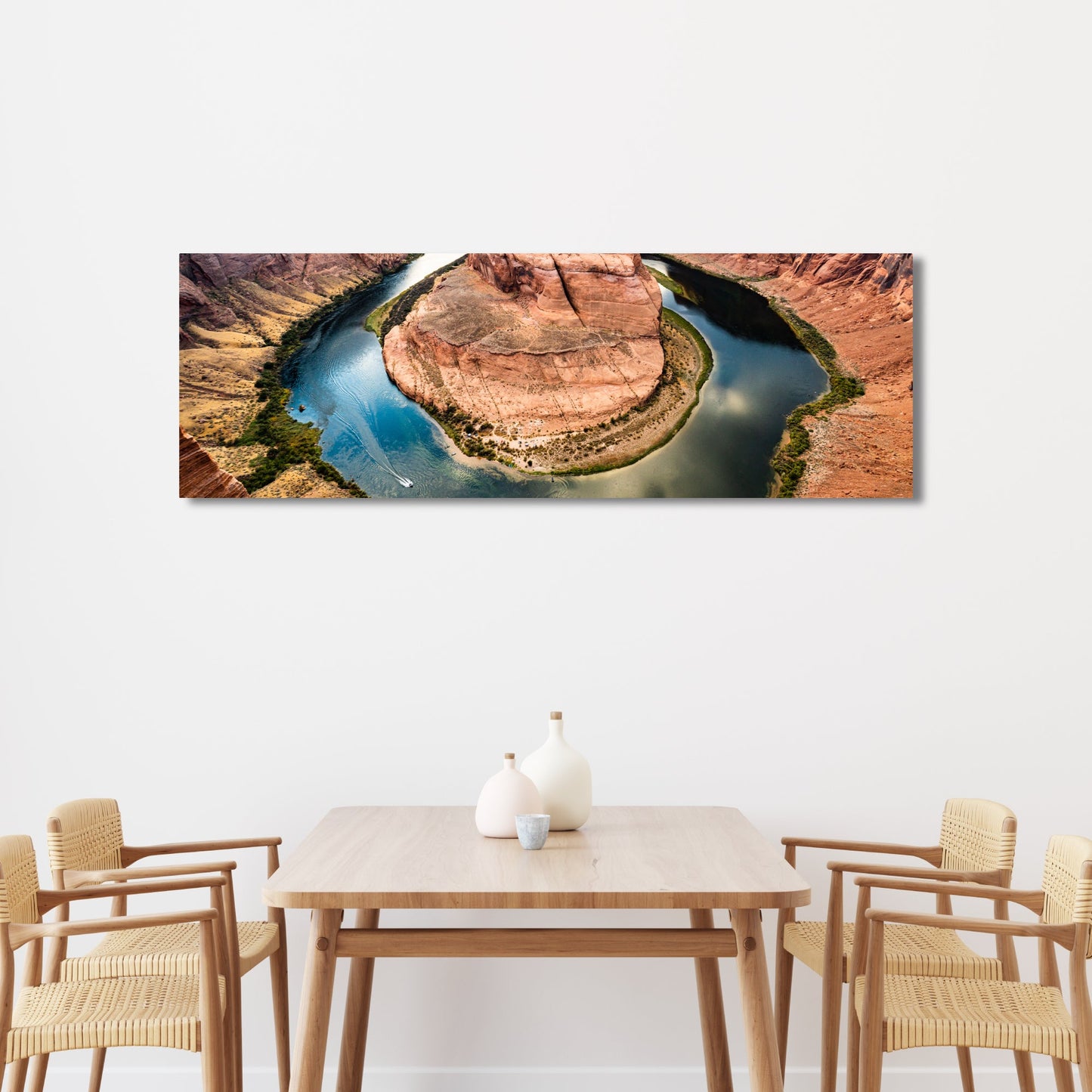 Horseshoe Bend Panoramic Fine Art Photography Print - Frey Wall Art