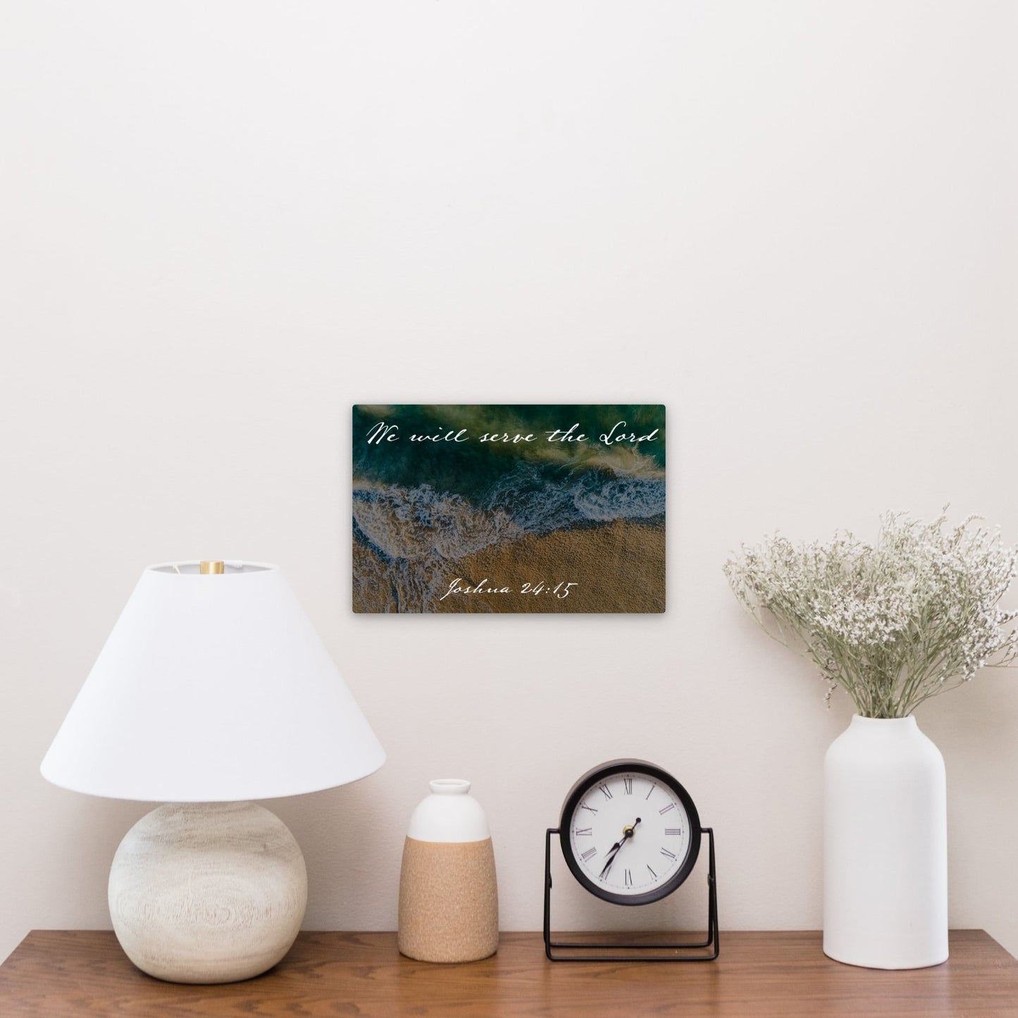 Joshua 24:15 Laguna Aerial - Frey Wall Art