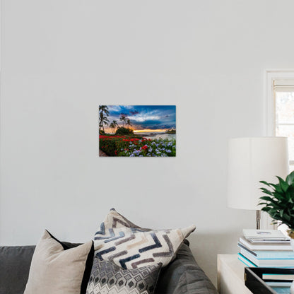 Oahu Bay Sunset - Frey Wall Art