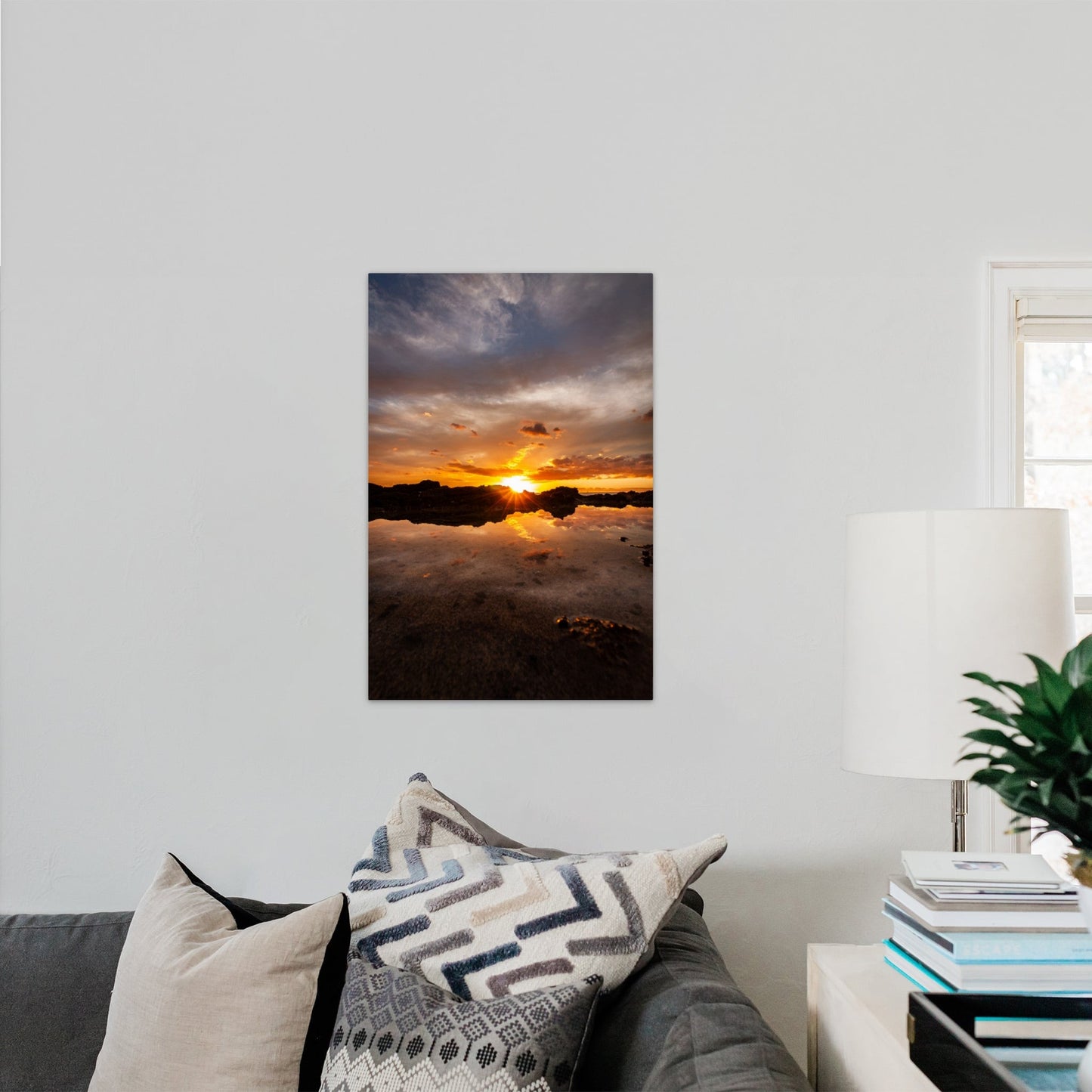 Oahu Hawaii Sunset Vertical - Frey Wall Art
