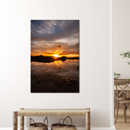 Oahu Hawaii Sunset Vertical - Frey Wall Art
