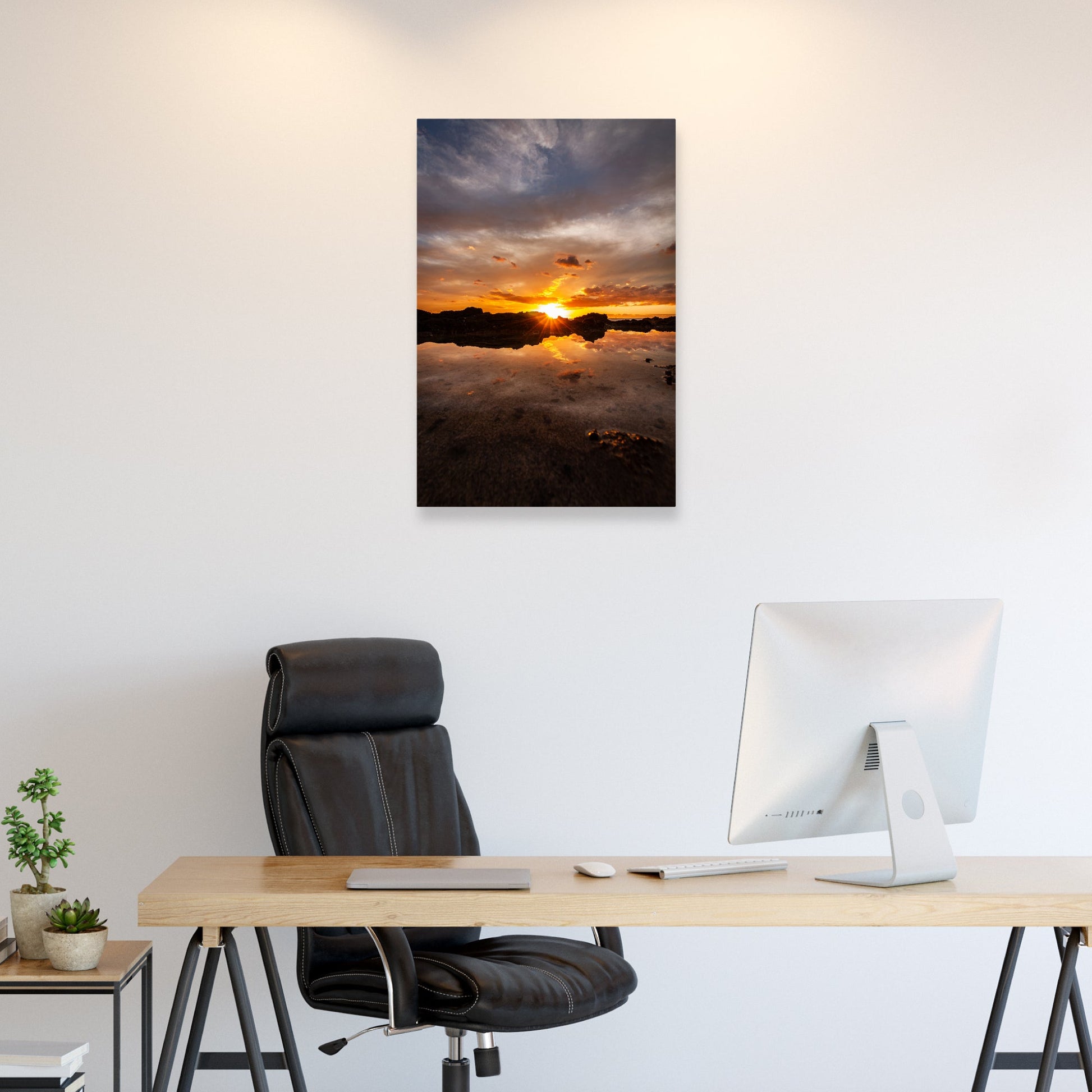 Oahu Hawaii Sunset Vertical Fine Art Photography Print - Frey Wall Art