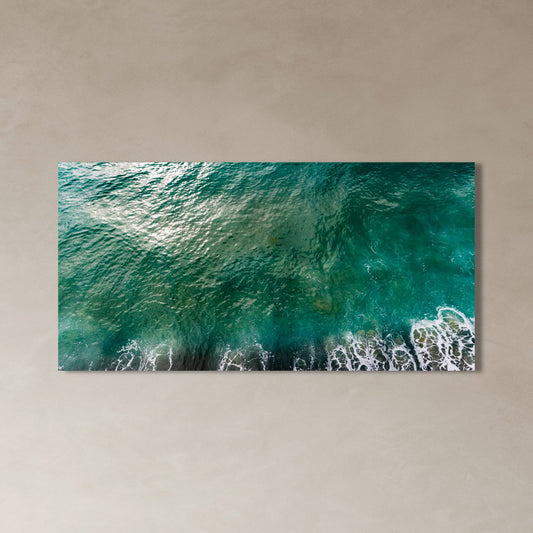 Ocean Texture Aerial Fine Art Photography Print - Frey Wall Art