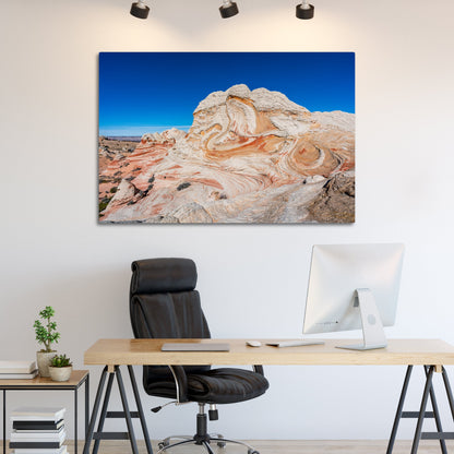 White Pocket Layers - Frey Wall Art