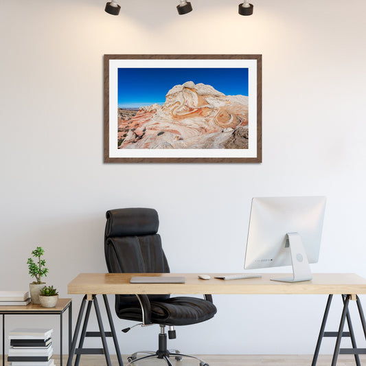 White Pocket Layers - Frey Wall Art