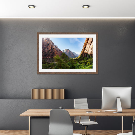Zion National Park Canyon - Frey Wall Art