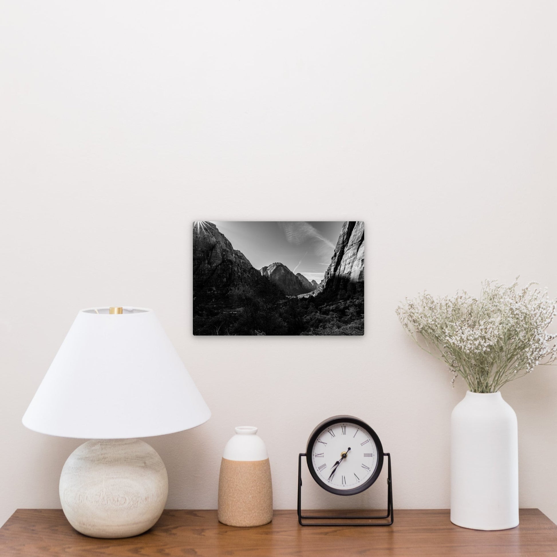 Zion National Park Canyon Black and White - Frey Wall Art