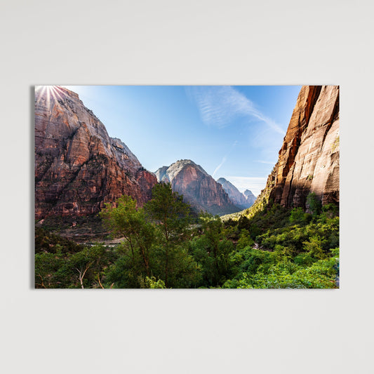 Zion National Park Canyon Fine Art Photography Print - Frey Wall Art