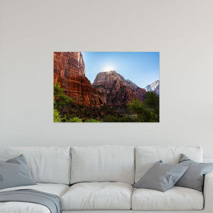 Zion National Park Starburst - Frey Wall Art