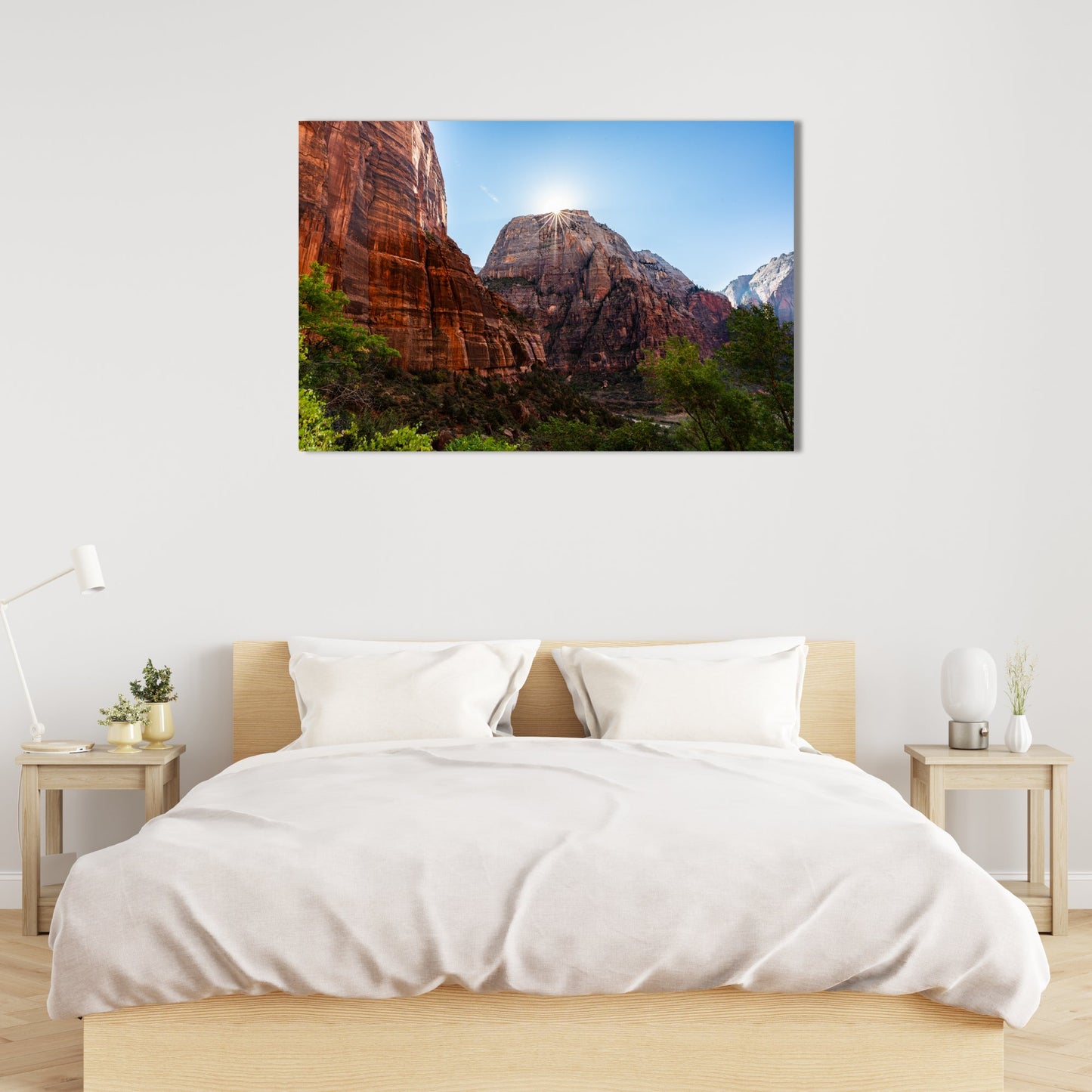 Zion National Park Starburst Fine Art Photography Print - Frey Wall Art